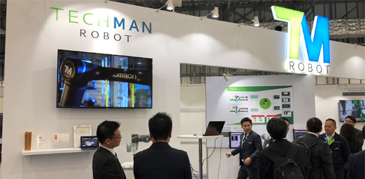 Techman Robot Unveils AI Vision and TMmanager at 2019 iREX