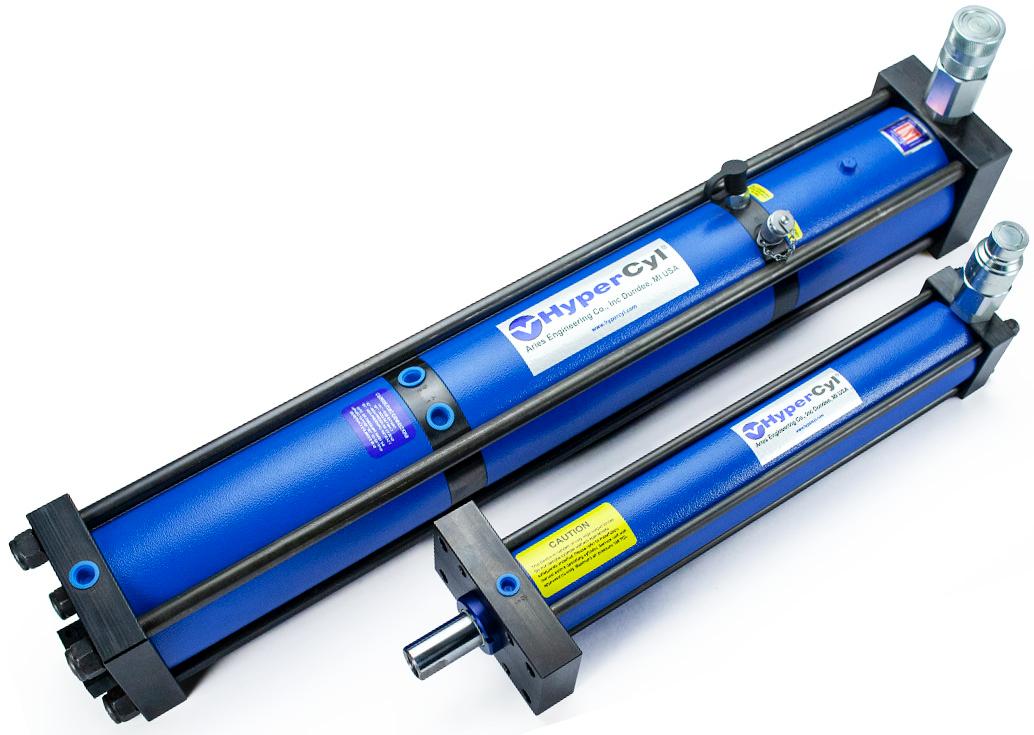 HyperCyl HPX Series Hydra-Pneumatic Actuator