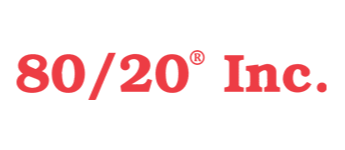80/20 modular t-slot aluminum building system 80/20 logo